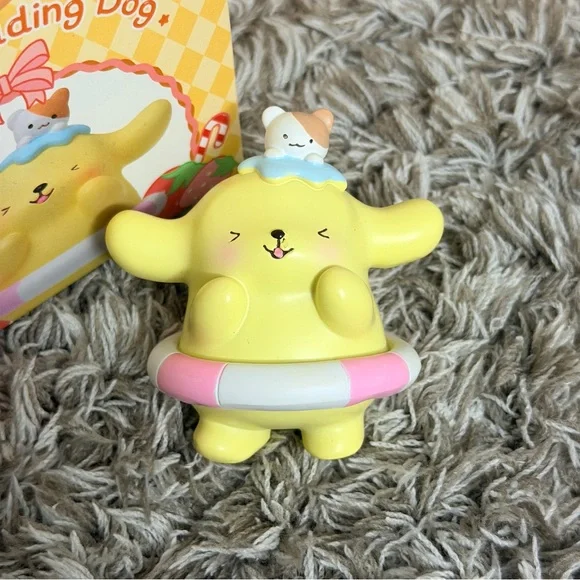 Sanrio Pompompurin Candy Pudding Dog Opened Blind Box Toy Figures - Picture 6 of 12